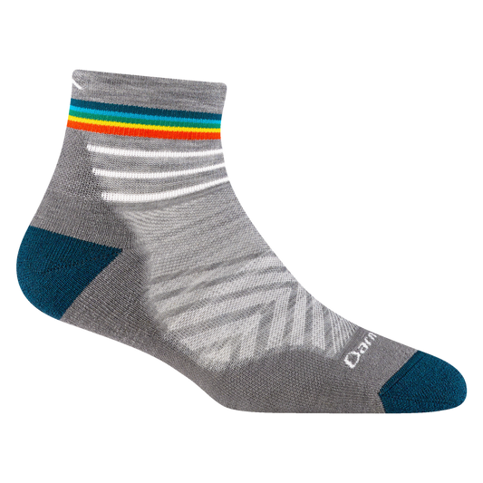 Women's Run Quarter Cushioned Ultra-Lightweight Running Socks