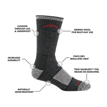 Men's Multi-Weight Boot Sock 3-Pack