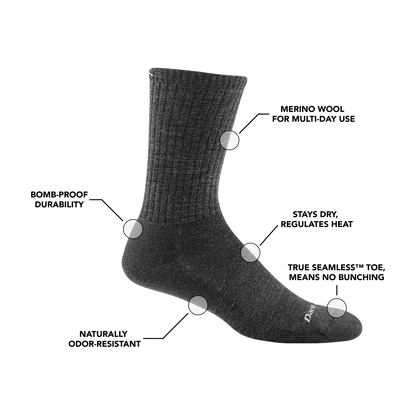 Men's The Standard Crew Lightweight Lifestyle Socks