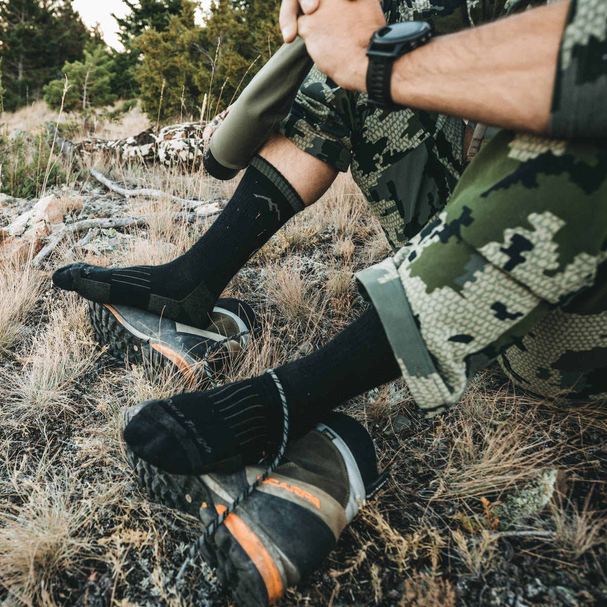 Boot Full Cushion Midweight Hunting Socks