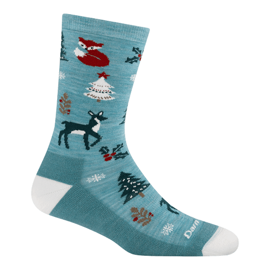 Women's Yuletide Wild Crew Lightweight Lifestyle Socks