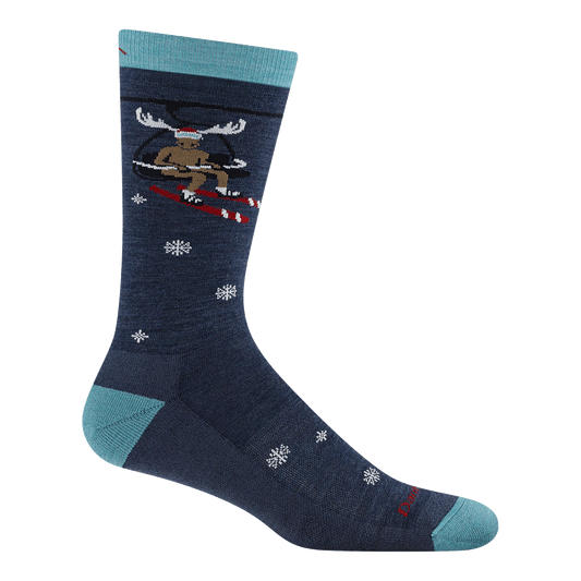Unisex Moose On The Loose Crew Lightweight Lifestyle Socks