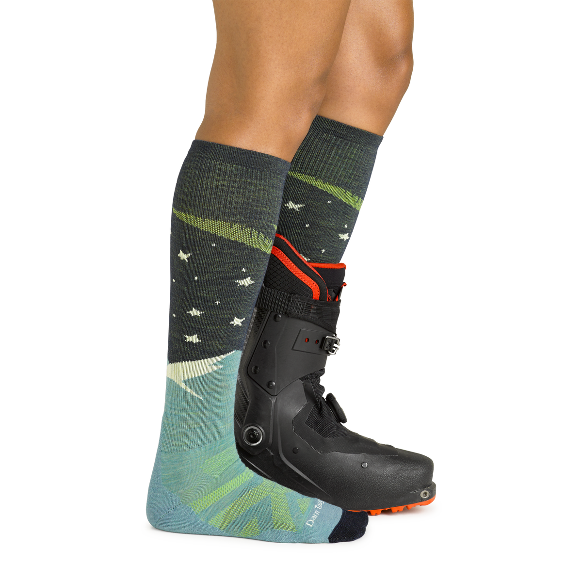 Women's Aurora Over-the-Calf Lightweight Ski & Snowboard Socks