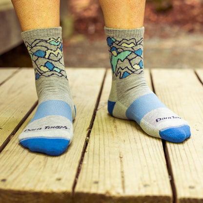 Women's Coolmax® Overlook Micro Crew Hiking Sock-Last Chance